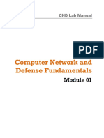 CND Labs Module 01 Computer Network and Defense Fundamentals