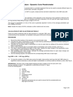 Dyanmic Cone Penetrometer (DCP) Test MS WORD