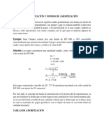 Amortización y Fondos de Amortización