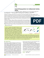 Bifunctional Peppermint Oil Nanoparticles