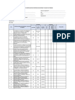 Formato Directiva 002-2016-Sunafil - Lista de Verificacion de Materias de Seguridad y Salud en El Trabajo