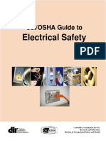 OSHA/CAL Guide To Electrical - Safety