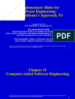 Supplementary Slides For Software Engineering: A Practitioner's Approach, 5/e