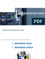 Semana 11 - Seguridad Fisica - Logica - Operador Data Center