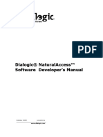 NaturalAccess Software Development Manual