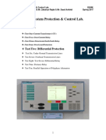 Differential Protection For Power Transformer PDF