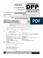 XI Maths DPP (07) - Basic Maths - Quadratic Equation - Sequence&Seriezzzzzzzxxzzzzxzzzzzs