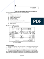 Coolaudio V4220M Datasheet