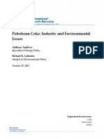 Petroleum Coke: Industry and Environmental Issues: Anthony Andrews