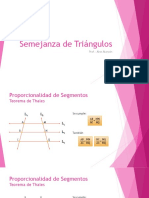 Semejanza de Triángulos