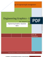 Engineering Graphics Question Bank