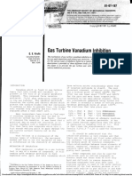 Gas Turbine Vanadium Inhibition: G. E. Krulls