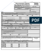 Documentary Stamp Tax Declaration/Return