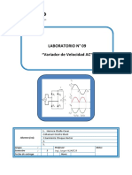 Lab09 - Variador de Velocidad AC