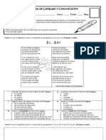 Prueba Comprensión Lectora 