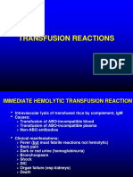 Transfusion Reactions