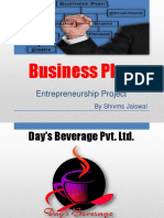 Business Plan: Entrepreneurship Project