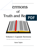 Sermons: Truth and Reason