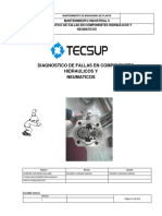 Diagnostico de Fallas en Componentes Hidraulicos y