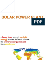 Solar Thermal Power Plant