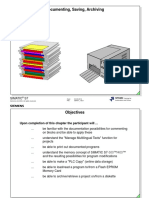 Documenting, Saving, Archiving: Simatic S7