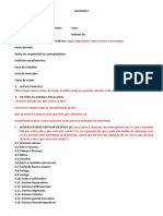 Roteiro para Anamnese PDF