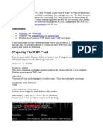 This Article Will Explan How To Crack 64bit and 128bit WEP On Many WIFI Access Points and Routers Using Backtrack