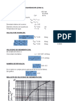 Diseño de Desarenadores Mirmaca ZONA A