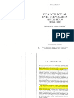 01 - TERÁN - Vida Intelectual en El Buenos Aires de Fin de Siglo (Faltan 133-208)