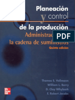 VOLLMANN 5TA Planeacion y Control de La Produccion PDF