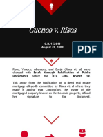 Rule 119 Section 15 - Cuenco vs. Risos