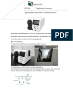 CS 820 Espectrofotometro