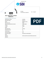 E-Receipt For State Bank Collect Payment