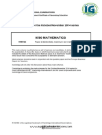 0580 w14 Ms 22 PDF