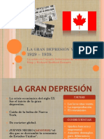 La Crisis en Canada Soluciones de Mackenzie King y R B Bennett