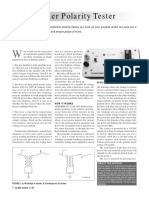 Tranformer Polarity Tester