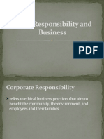 Social Responsibility and Business