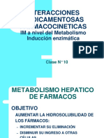 Clase 10 MJB Im Metabolismo Inducción Enzimática