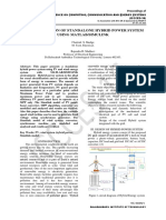 Implementation of Standalone Hybrid Power System Using Matlab/simulink