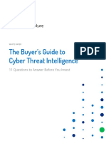 The Buyer's Guide To Cyber Threat Intelligence: 11 Questions To Answer Before You Invest