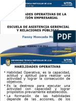 Habilidades Operativas