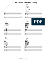 Tenor Banjo Chords Standard