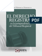 El Derecho Registral en La Jurisprudencia