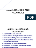 4alkyl Halides and Alcohols