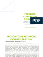 Presentacic3b3n Proyecto Comunitario Ubv I IV PFG Ga