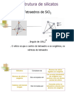 Aula 3 Estrutura de Silicatos