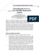 Understanding The ICA Cooperative Identity Statement