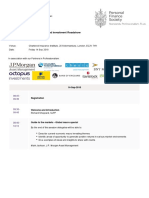 London Accumulation and Investment Roadshow Agenda PDF