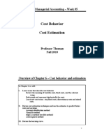 Cost Estimation