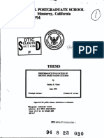 Performance Evaluation of Ground Based Radar Systems